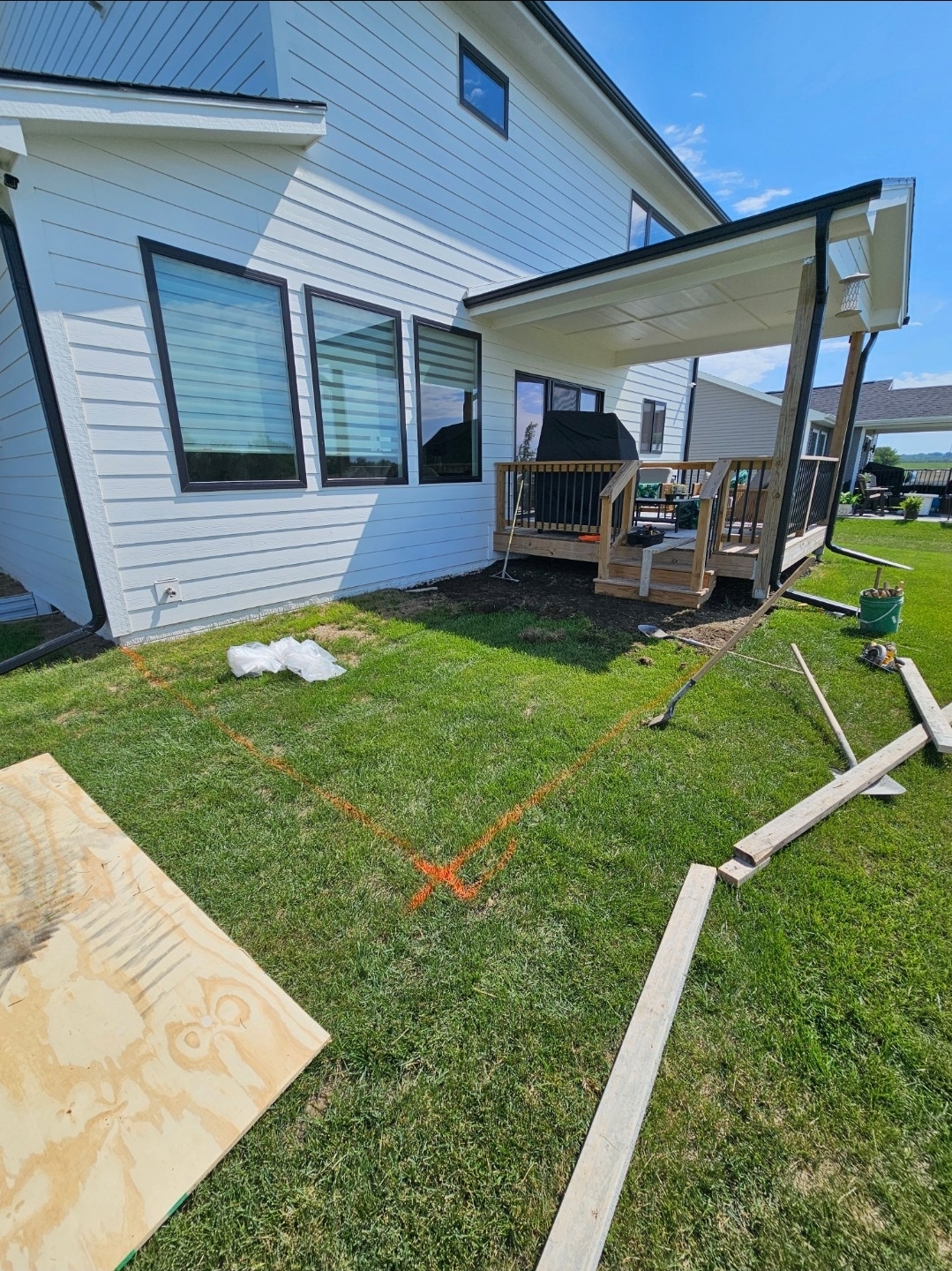 Stamped Concrete Before
