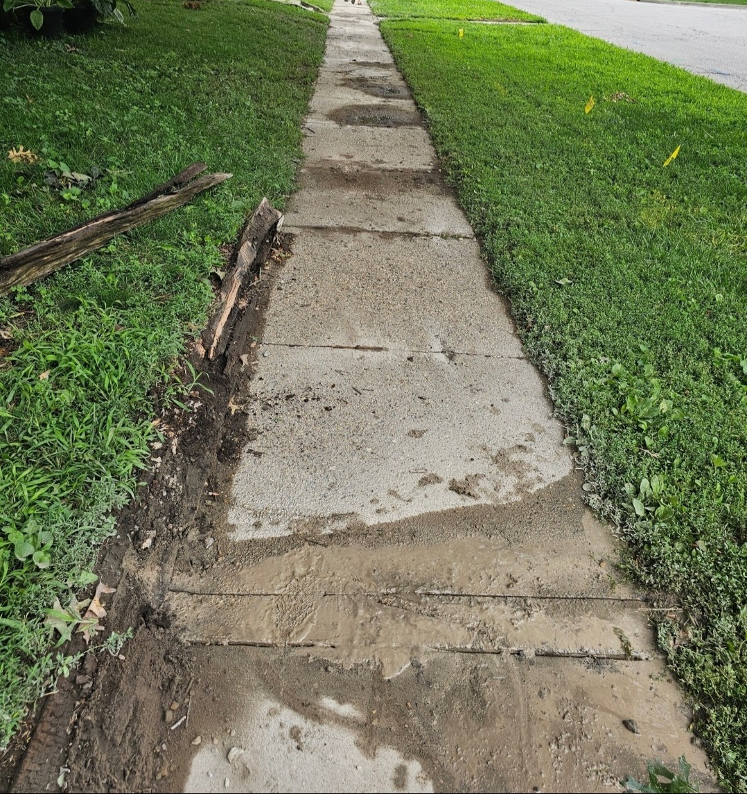Sidewalk Before