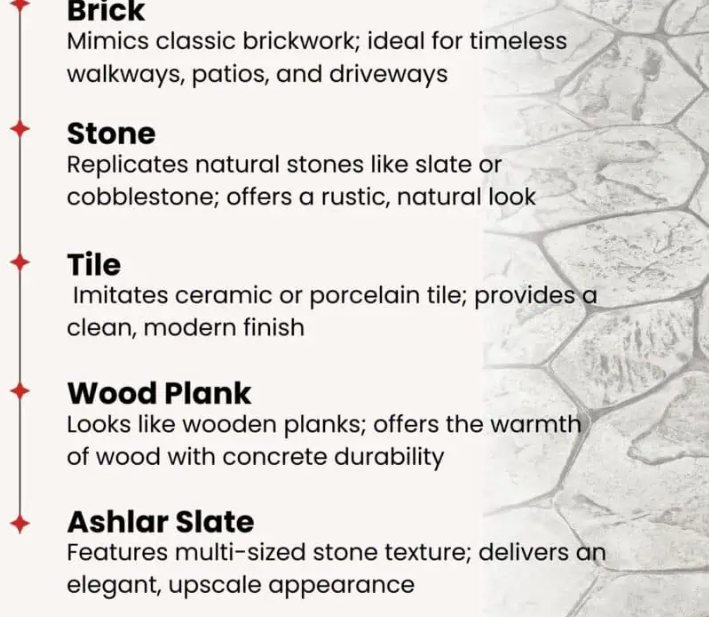 Stamped Concrete Benefits