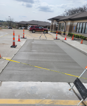 Commercial Parking Lot After