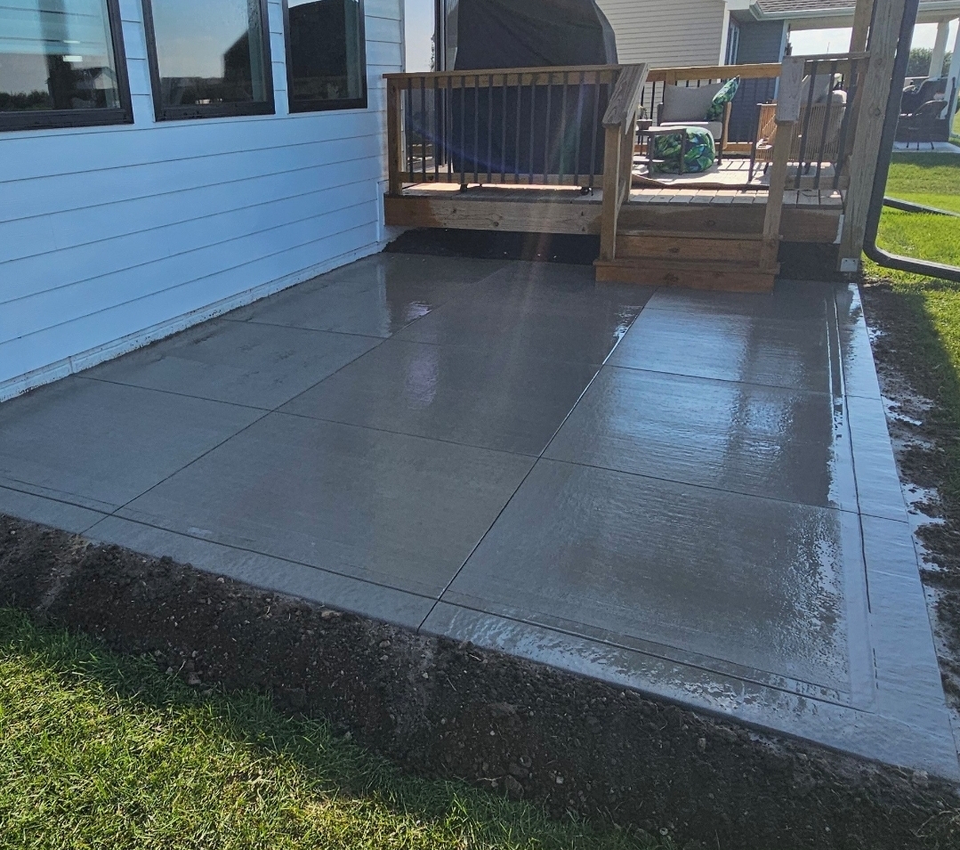 Stamped Concrete After