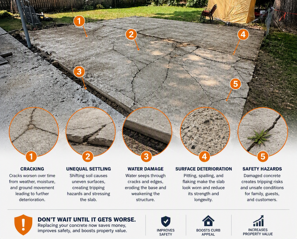 Concrete Slab Damage