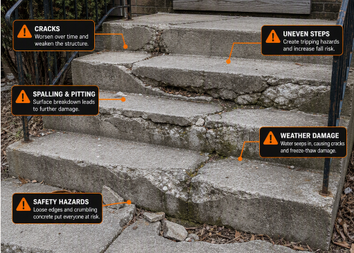 Concrete Stair Benefits